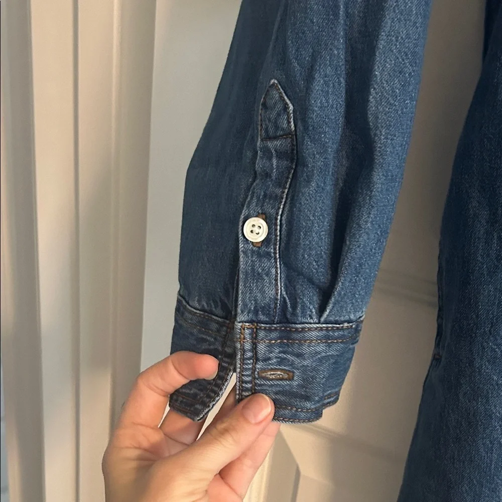 Universal Thread Blue Denim dress - Picture 4 of 8